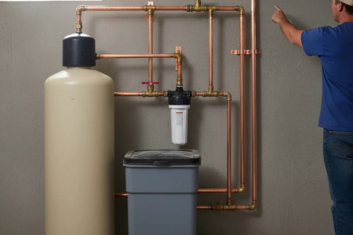 Whole-house water treatment system installed in Saint Amant